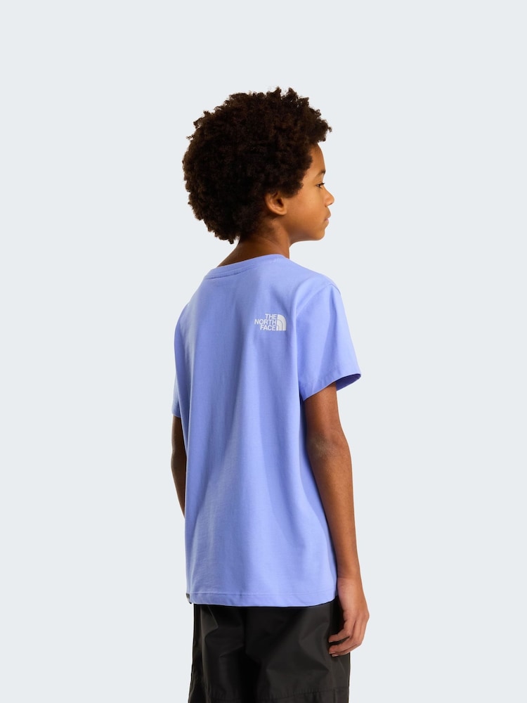 The North Face Purple Easy T-Shirt - Image 2 of 4