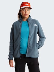 The North Face Pale Blue Full Zip Glacier Fleece - Image 1 of 5