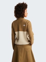 The North Face Brown Yumiori 1/4 Zip Fleece - Image 4 of 4
