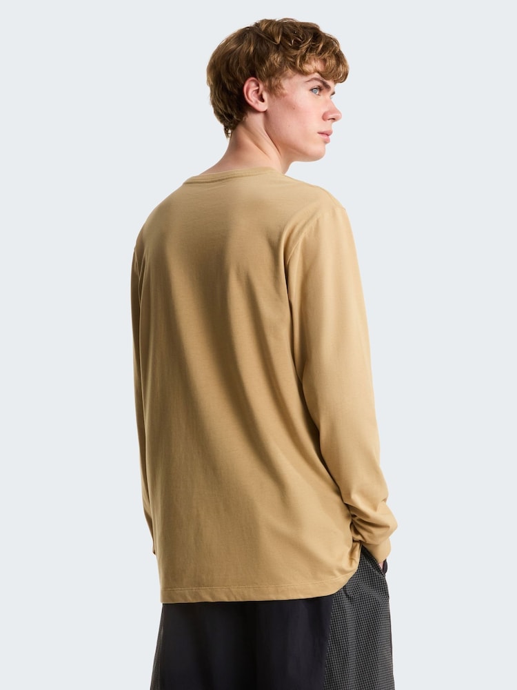 The North Face Yellow Evolution Simple Dome T-Shirt - Image 4 of 4 The North Face Yellow Evolution Simple Dome T-Shirt - Image 4 of 4