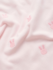 Pink Embroidered Bunny 1 Tog Sleeveless Baby Sleepbag - Image 6 of 7
