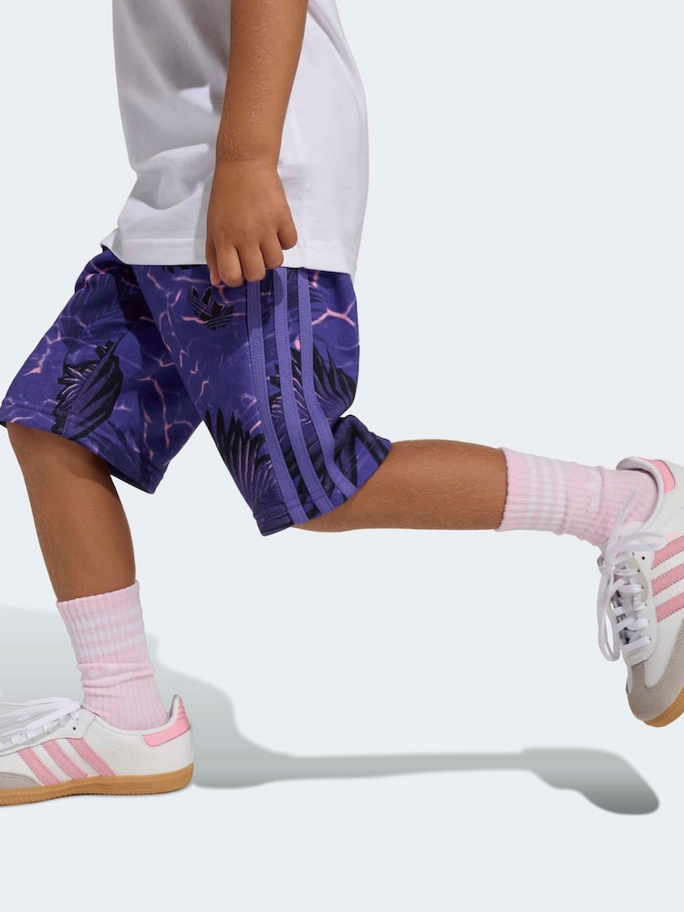 Lilla - Adidas Original t-skjorter og korte Sett for små barn - Bilde 2 av 10