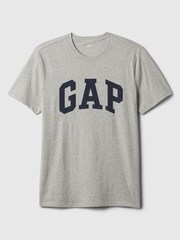 Gap Light Grey Everyday Soft Logo T-Shirt - Image 4 of 4