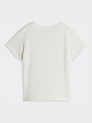 adidas Originals T-Shirt and Shorts Wide Rib Infant Set - Imaginea 3 din 7