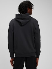 Gap Black Logo Fleece Zip Hoodie - Image 2 of 7