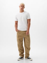 Gap White Everyday Soft Crew Neck T-Shirt - Image 10 of 11