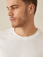 Gap White Everyday Soft Crew Neck T-Shirt - Image 7 of 11