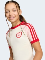 adidas Originals Pink Liberty London Loose Jersey T-Shirt - Image 5 of 6