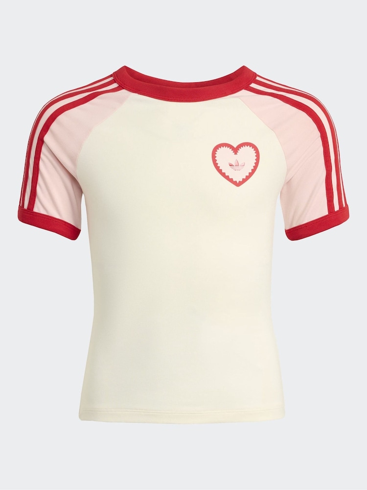 adidas Originals Pink Liberty London Loose Jersey T-Shirt - Image 6 of 6