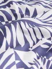 Mint Velvet Blue/White Palm High Leg Bikini Breifs - Image 7 of 9