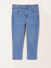 FatFace Bleach Denim Peddlepusher Jeans - Image 7 of 7