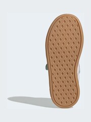 adidas Aqua Blue Breaknet Sleek Kids Trainers - Image 6 of 8