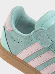 adidas Aqua Blue Breaknet Sleek Kids Trainers - Image 7 of 8