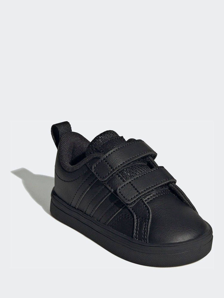 黑色 - 阿迪达斯 VS 佩斯2 . 0钩环婴儿训练鞋 - 8的图像1｝