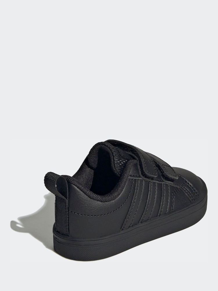 黑色 - 阿迪达斯 VS 佩斯2 . 0钩环婴儿训练鞋 - 8的图像2｝