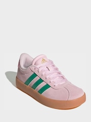 وردي - حذاء Gazelle الرياضي للأطفال من adidas Originals - صورة 3 من 9
