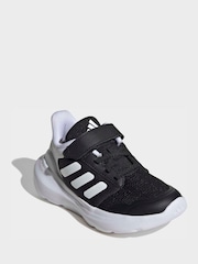 adidas Black/White Tensaur Run 2.0 Hook and Loop Kids Trainers - Image 3 of 8