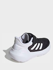 adidas Black/White Tensaur Run 2.0 Hook and Loop Kids Trainers - Image 4 of 8