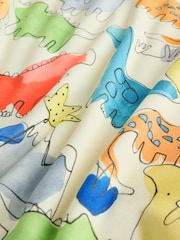 Blue Bright Dinosaurs 1 Tog Sleeveless Baby Sleep Bag - Image 6 of 8