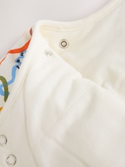 Neutral Bright Dinosaurs 2.5 Tog Sleevless Baby Sleepbag - Image 6 of 9