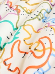 Neutral Bright Dinosaurs 2.5 Tog Sleevless Baby Sleepbag - Image 9 of 9