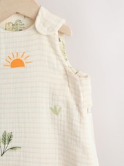 Neutral Jungle 1 Tog Sleeveless Baby Sleepbag - Image 3 of 8