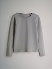 The Set 3 Pack Active Long Sleeve Smoothing T-Shirt Black/Charcoal/Grey - Image 2 of 6