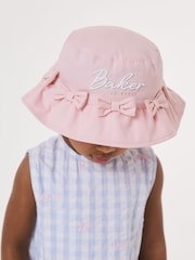 Baker by Ted Baker Logo Bucket Pink Hat - Image 1 of 11