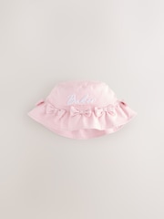 Baker by Ted Baker Logo Bucket Pink Hat - Image 6 of 11