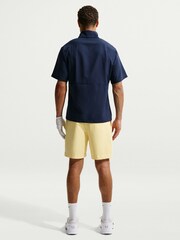 Nike Navy Tailored Performance Dri-FIT Loose Short-Sleeve Golf Windshirt - Image 2 of 5