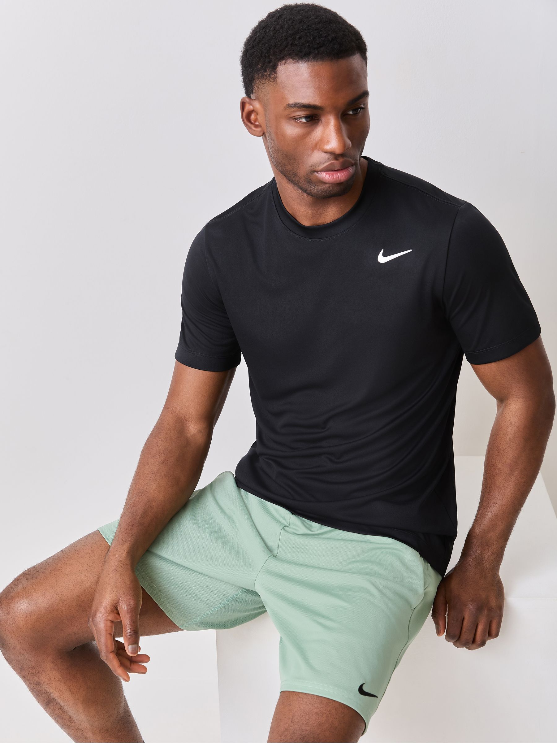 Buy Black - Nike Dri-FIT Flex Performance T-Shirt from Next Japan