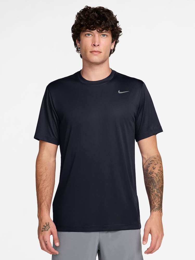 Nike Blue Dri-FIT Flex Training T-Shirt - Image 1 of 3