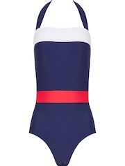 Long Tall Sally Colourblock Halter Neck Swimsuit - Bild 5 von 5