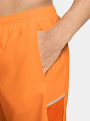 Nike Total Orange 7 Inch Miler Dri-FIT 7 Inch Brief Lined Running Shorts - Image 4 of 4