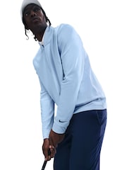 Nike Blue Therma-FIT Velocity 1/2 Zip Golf Top - Image 3 of 5