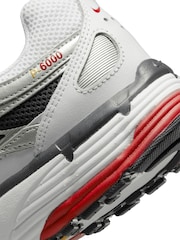 Nike Grey/Red P-6000 Trainers - Image 10 of 12