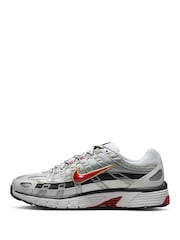 Nike Grey/Red P-6000 Trainers - Image 4 of 12