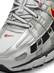 Nike Grey/Red P-6000 Trainers - Image 7 of 12