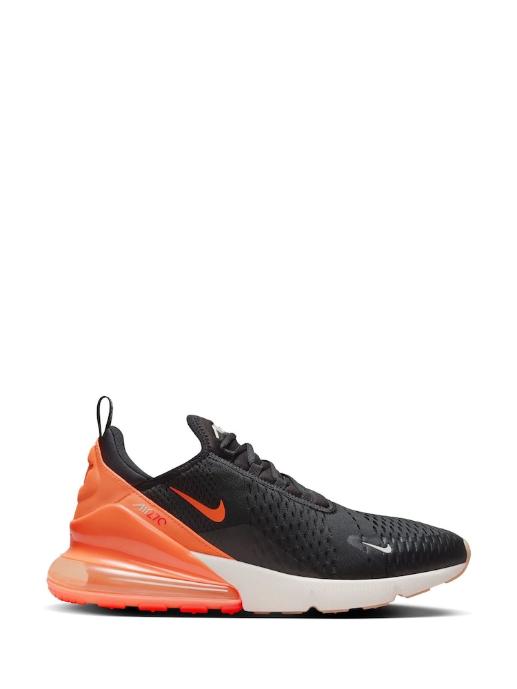 Nike Orange/Black Air Max 270 Trainers - Image 1 of 11