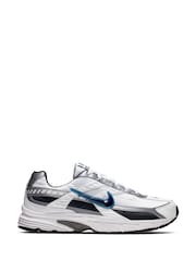 Nike White/Black Blue Initiator Trainers - Image 1 of 12