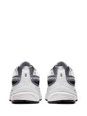 Nike White/Black Blue Initiator Trainers - Image 4 of 12