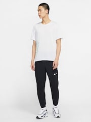 Nike White/Black Blue Initiator Trainers - Image 7 of 12