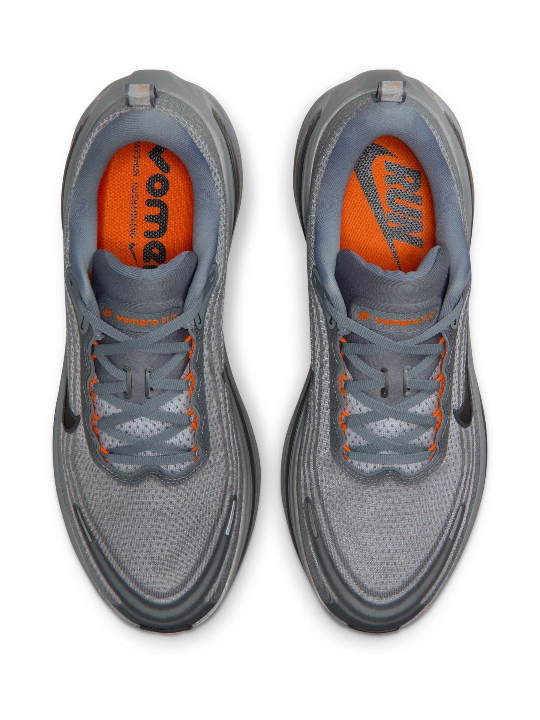 Buy Помаранчевий/Сірий - Кросівки для бігу Nike Vomero Plus з