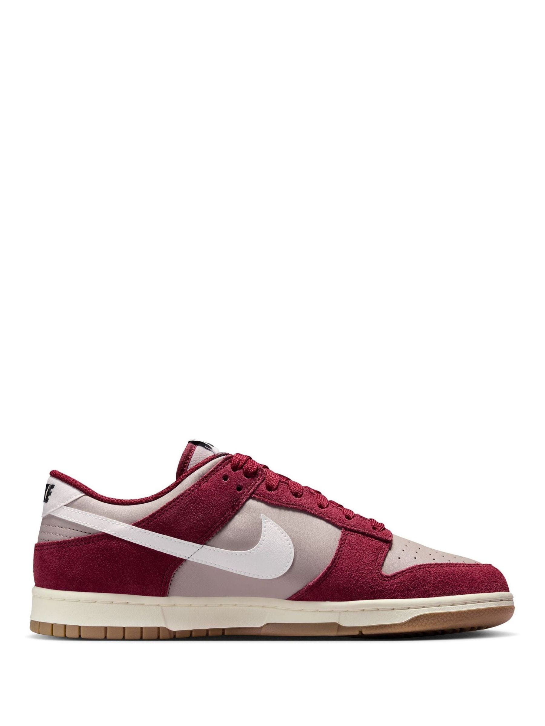 burgundy nike dunks low