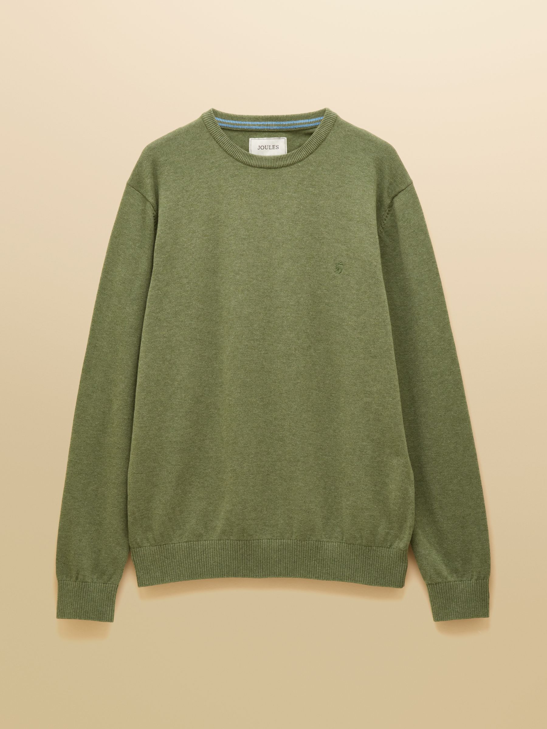 Buy Joules Hillside Khaki Green Crew Neck Knitted Jumper from Next USA