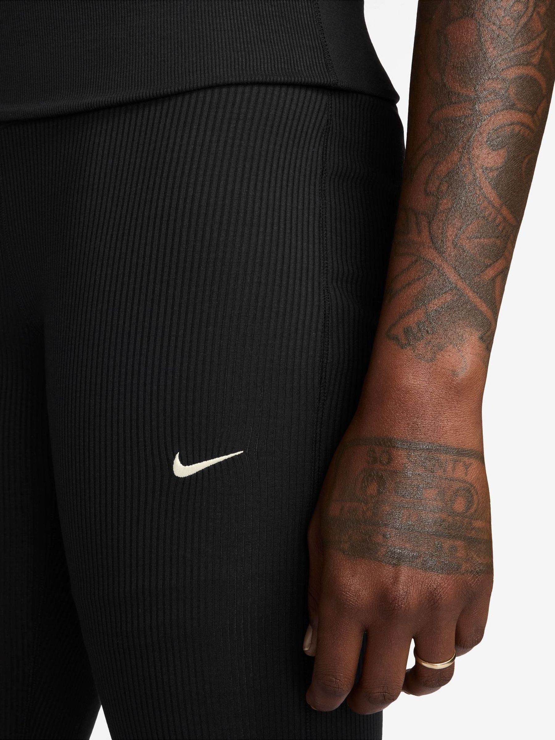 ribbed leggings nike
