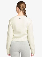Natural - Nike Crew Neck Knit Jumper - Imaginea 2 din 3