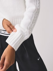 Nike Natural Crew Neck Knit Jumper - Image 6 of 6