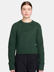 Verde brad - Nike Crew Neck Knit Jumper - Imaginea 1 din 3