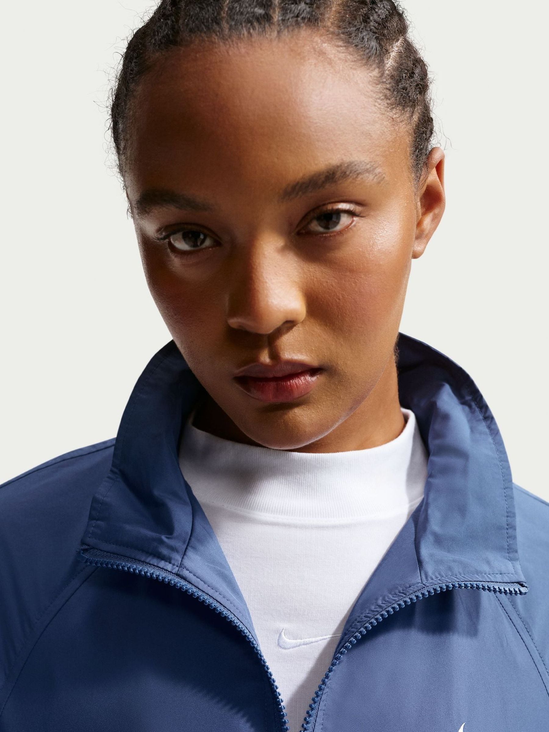 Buy Nike Mystic Navy Full Zip Windrunner Bubble Hem track Jacket Buy Nike Mystic Navy Full Zip Windrunner Bubble Hem track Jacket